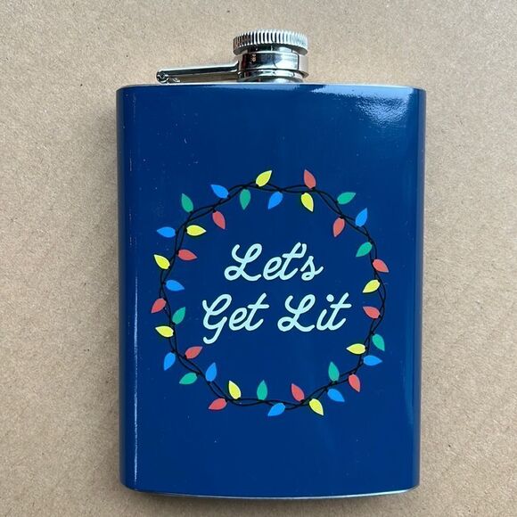 Stainless Steel Flask 8 Oz - Picture 1 of 8